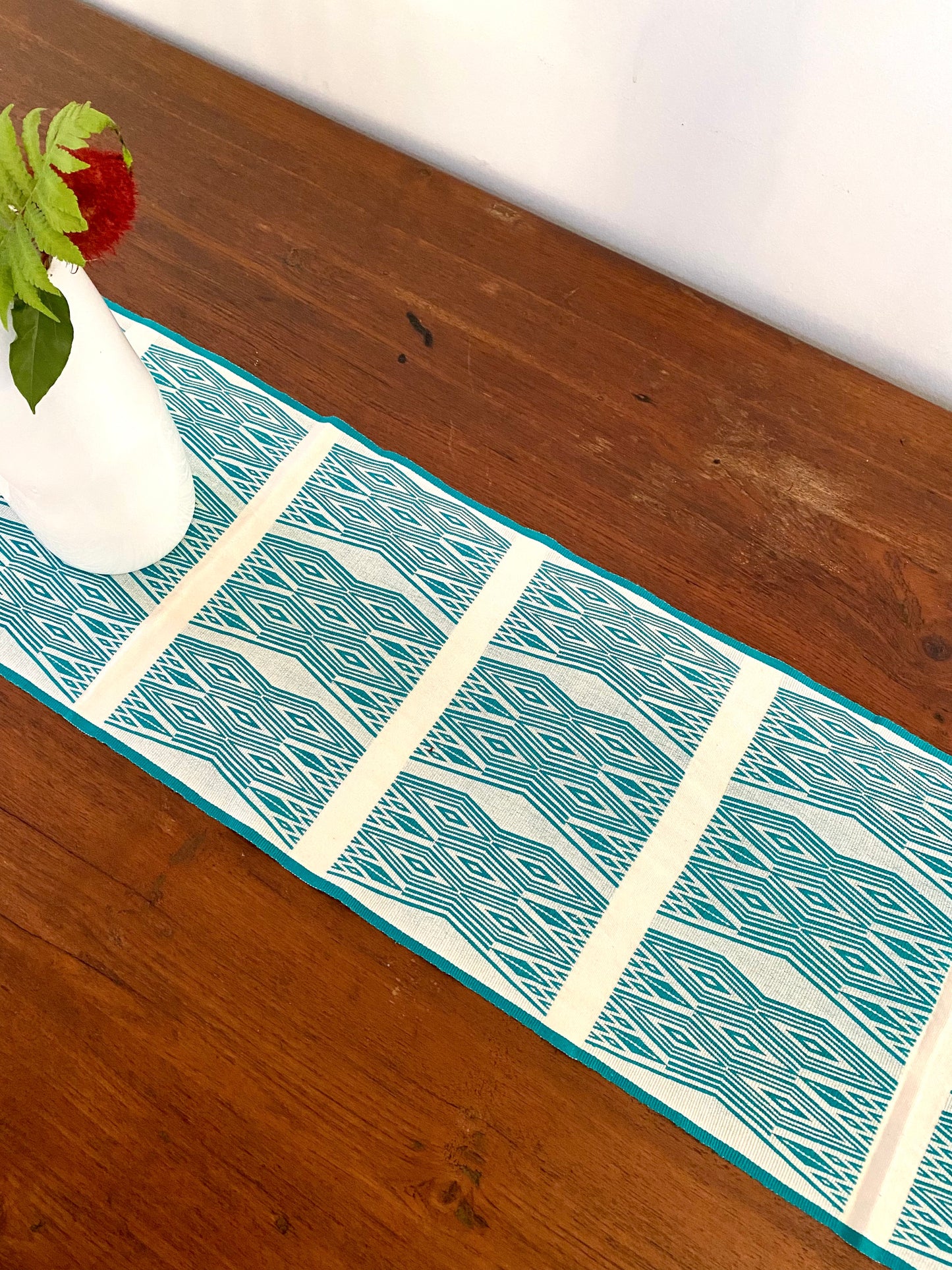 Handwoven Backstrap Loom Table Runners