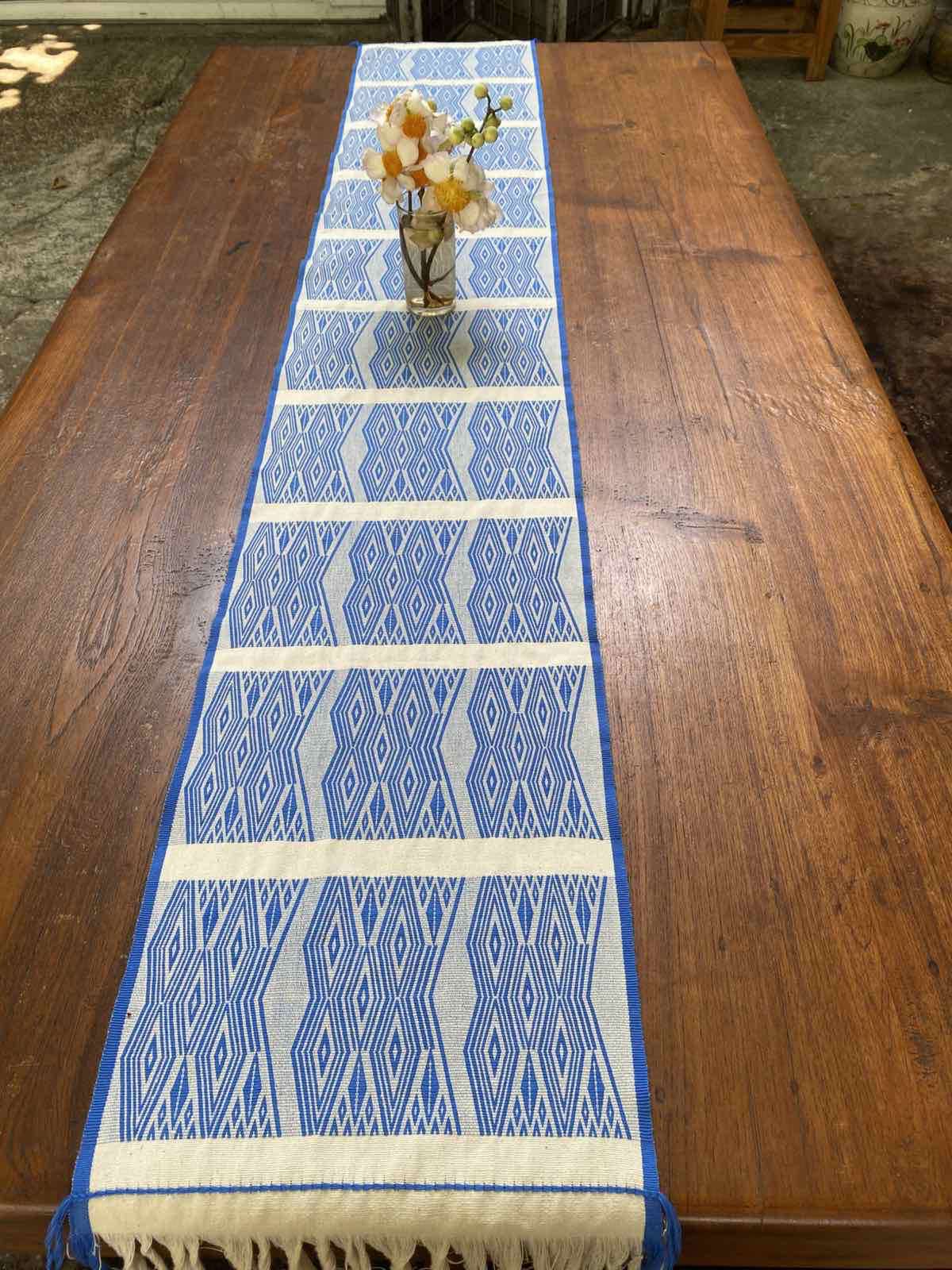 Handwoven Backstrap Loom Table Runners