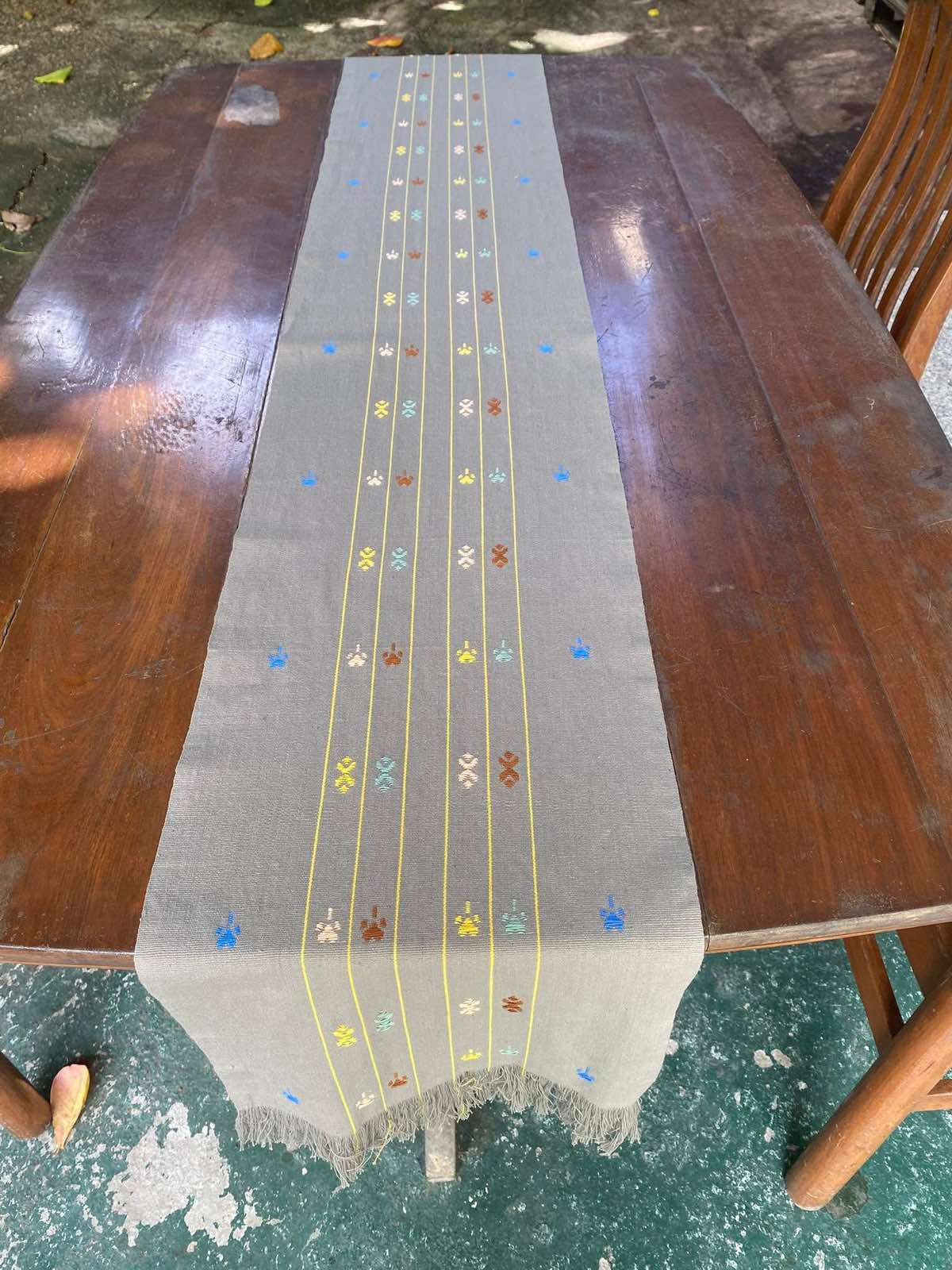 Handwoven Backstrap Loom Table Runners