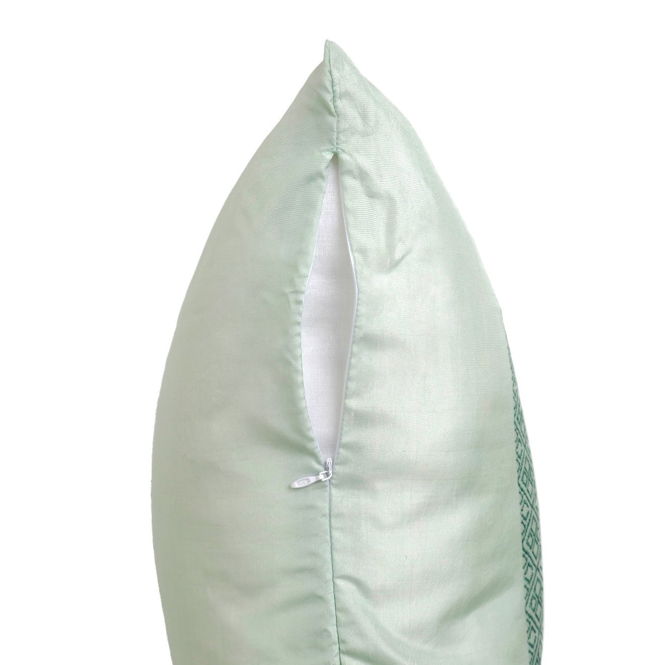 Pillowcase Pale Green with Chin Weave PC2 - PochisilkSSSYP3-PC2