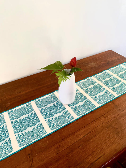 Handwoven Backstrap Loom Table Runners