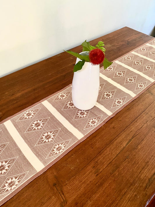 Handwoven Backstrap Loom Table Runners