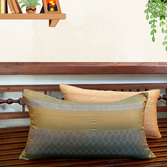 Silk & Banana - Green & Blue