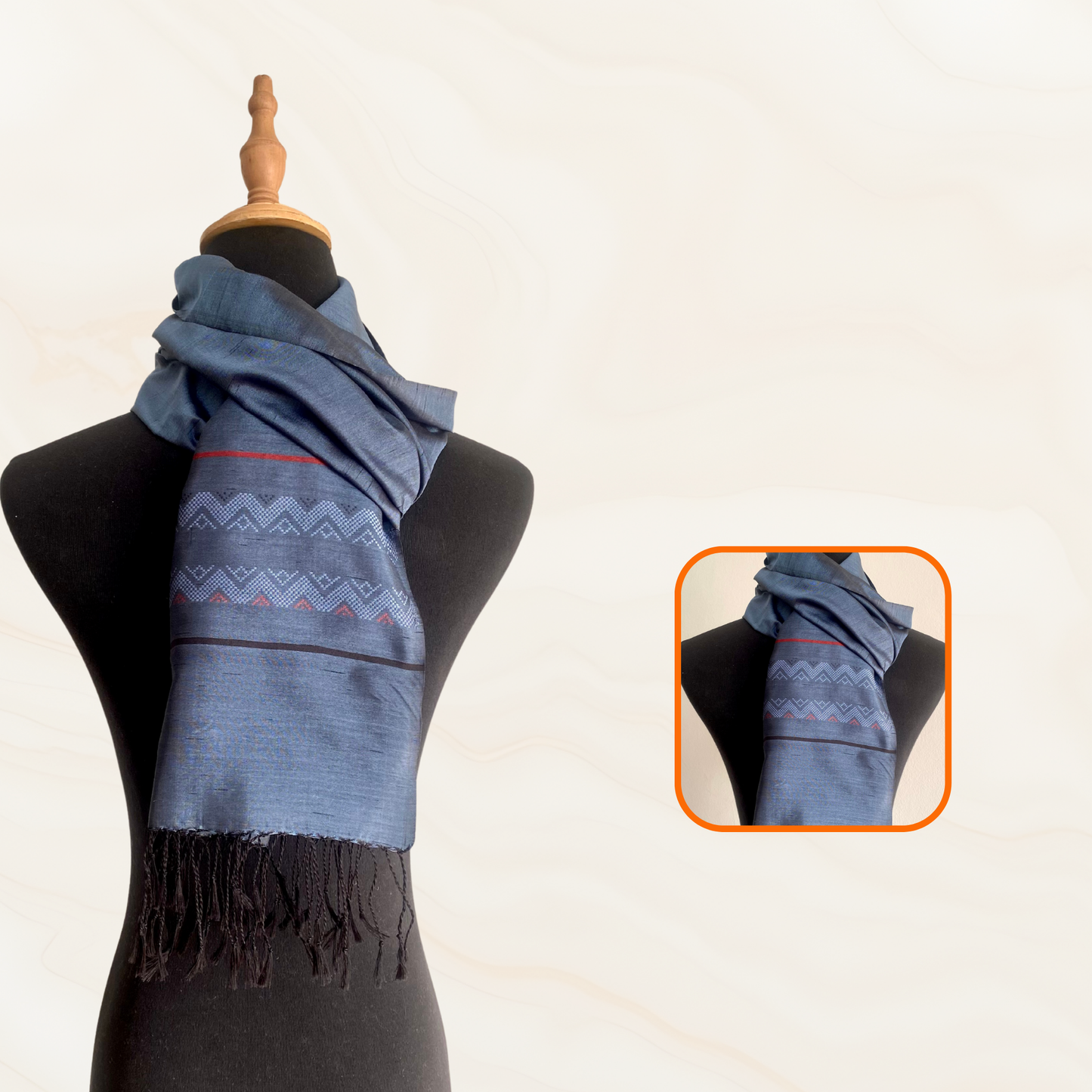 Men's Luxury Silk Scarf