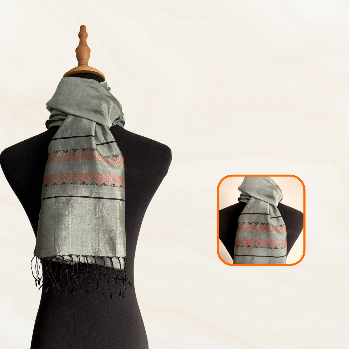 Men's Luxury Silk Scarf