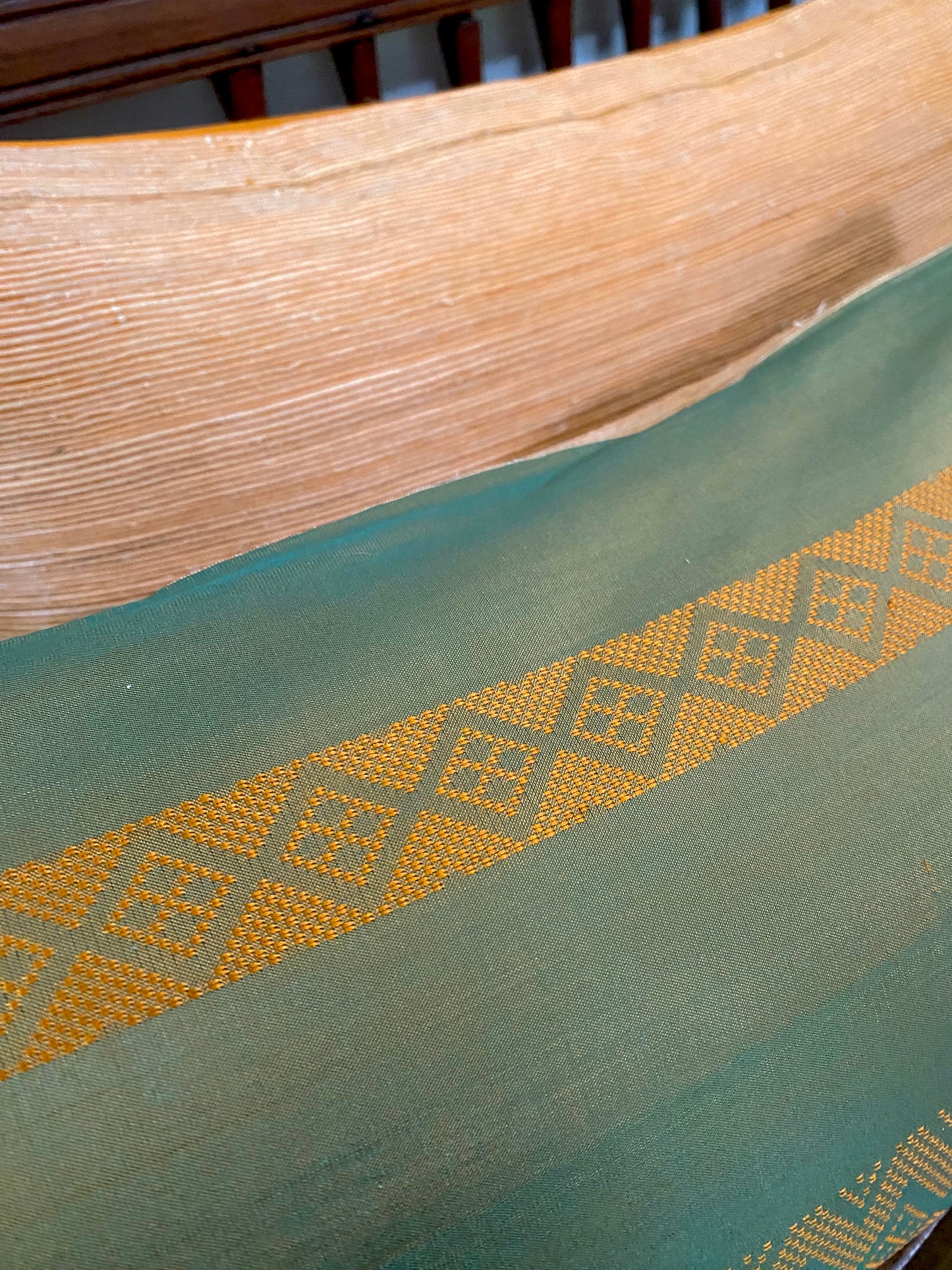 Silk & Banana - Green & Orange