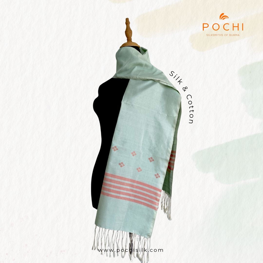 Silk & Cotton Shawl/Scarf (D7)