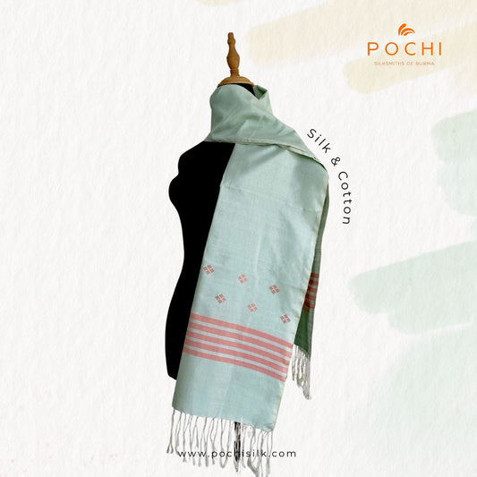 Silk & Cotton Shawl/Scarf (D7)