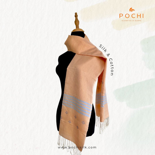 Silk & Cotton Shawl/Scarf (D6)