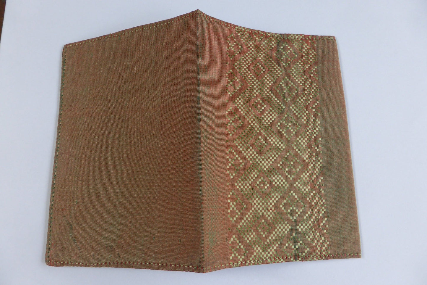 Passport Cover - Brown/Green - PH6 - PochisilkPH1