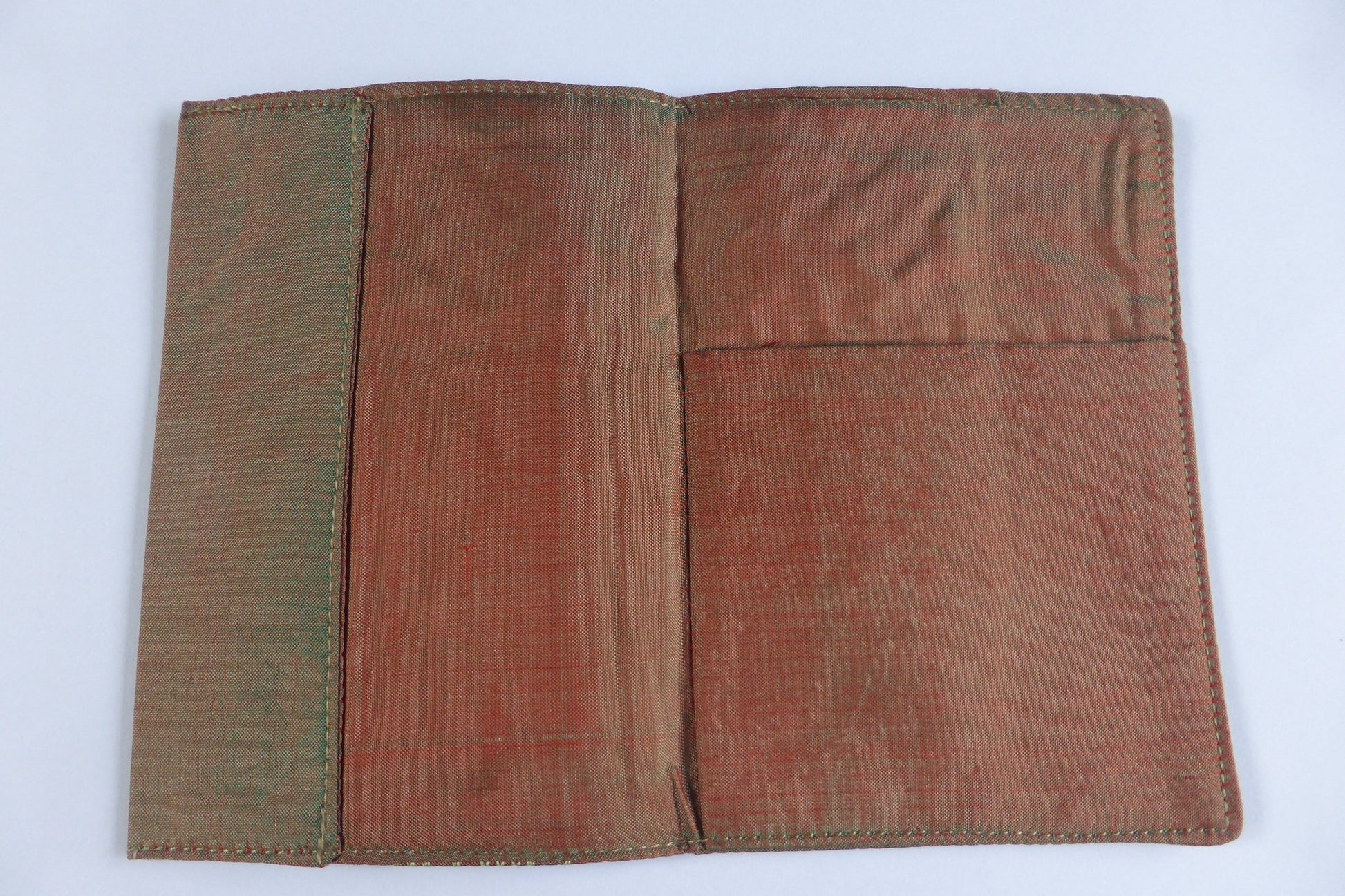 Passport Cover - Brown/Green - PH6 - PochisilkPH1