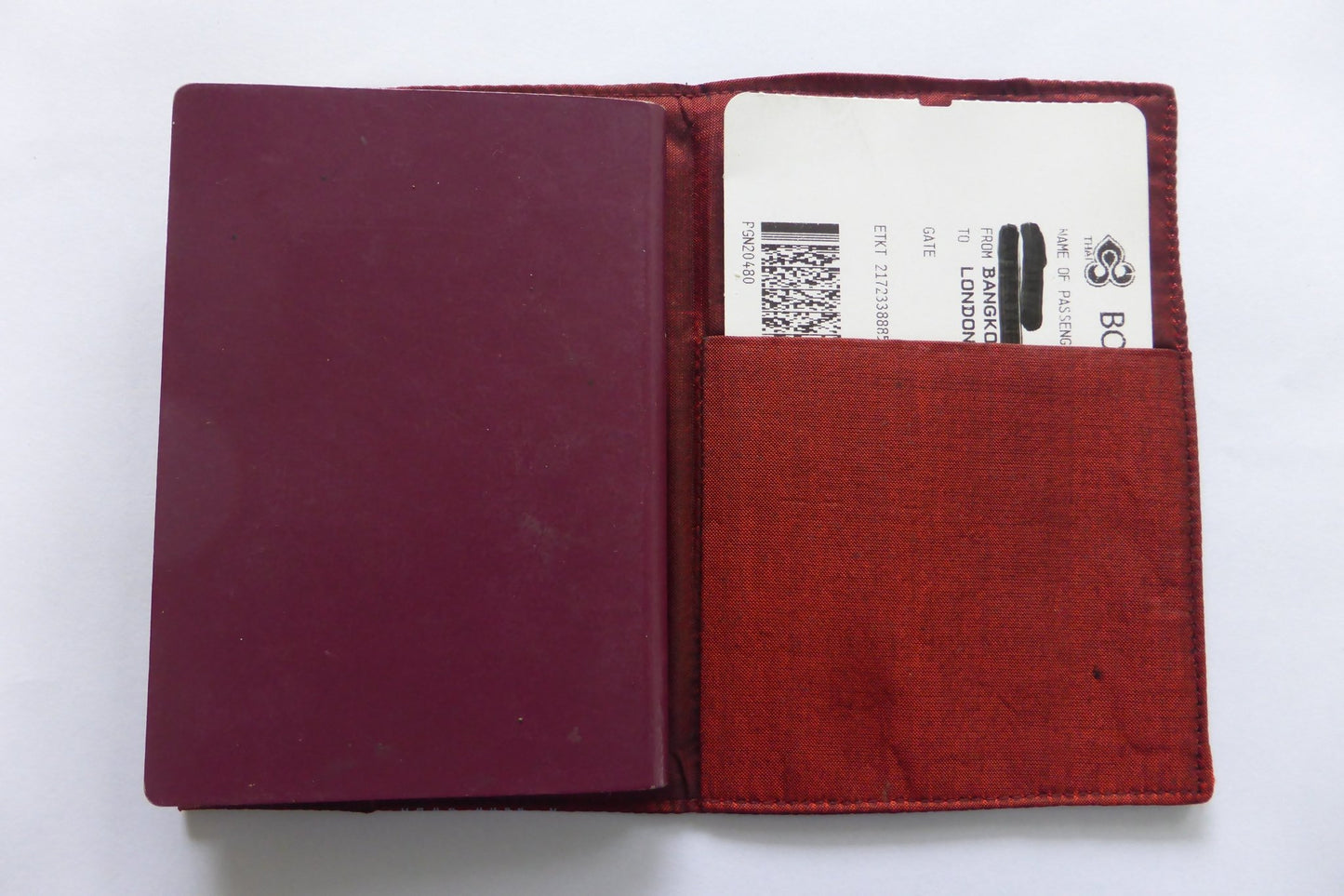 Passport Cover - Red/Blue - PH7 - PochisilkPH1