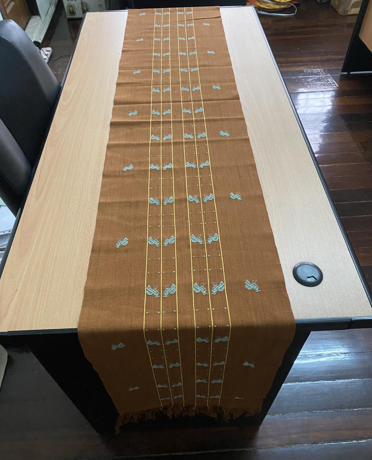 Handwoven Backstrap Loom Table Runners