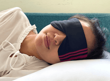 Load image into Gallery viewer, Black-out Silk Sleep Mask (SM3) - PochisilkSSSYP13-SM3
