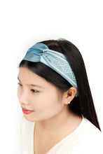 Load image into Gallery viewer, Turban Headband - Duck-egg Blue/Green H2 - PochisilkSSSYP6-H2
